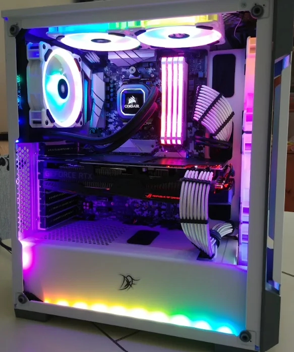 Exemple de PC assemblé sur mesure par DXF Informatique