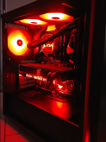 Configuration rouge RGB
