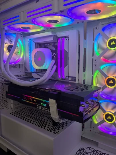 Configuration blanche RGB — refroidissement optimisé