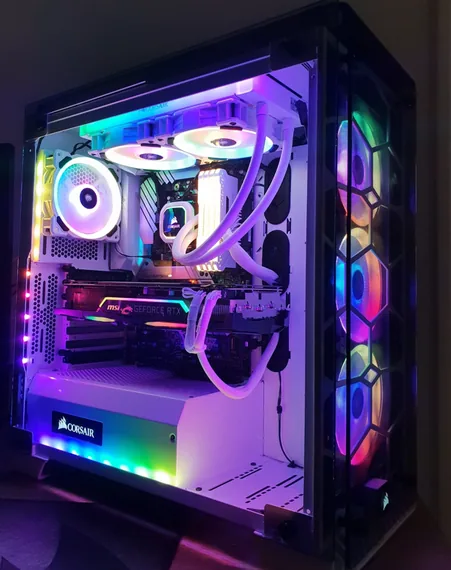 Configuration blanche RGB haute performance