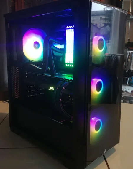 Tour RGB — façade ventilée