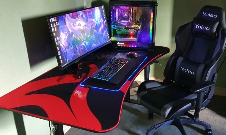 Setup gaming double écran