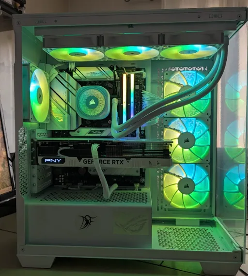 Configuration blanche et refroidissement optimisé