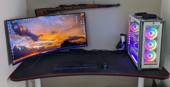 Setup écran ultra-large et PC RGB